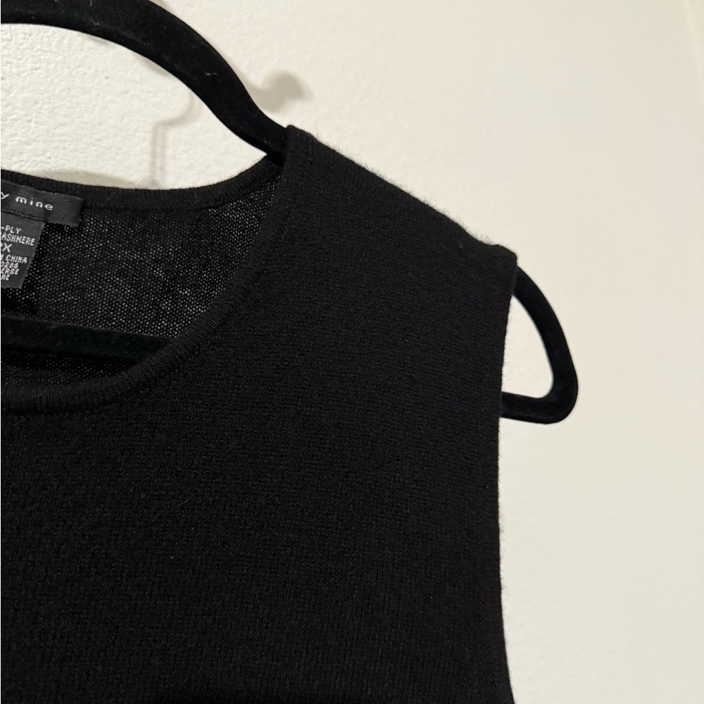 Only Mine women’s Black Crewneck Sweater - Picture 4 of 5